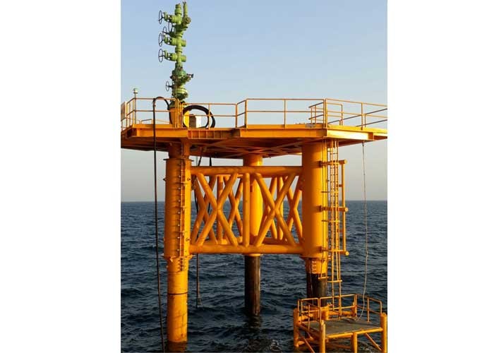 2H Offshore Successfully Installs Fast-track Retrofit Conductor Supported Platform, offshore Bahrain.
