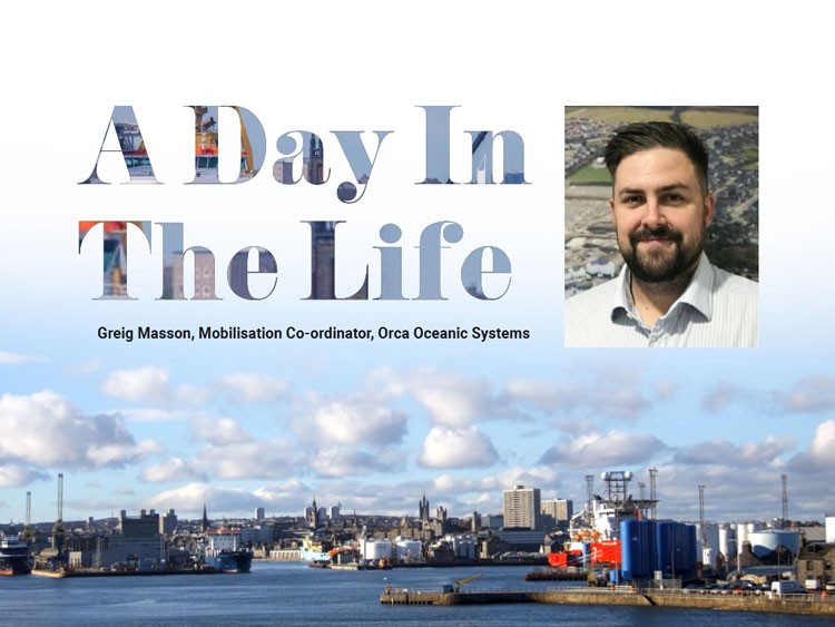 A day in the Life: Greig Masson, Mobilisation Co-ordinator, Orca Oceanic Systems