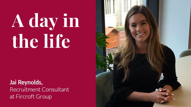 A Day in the life: Jai Reynolds, Recruitment Consultant at Fircroft