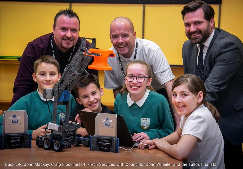 Aberdeen school set for robotics finals with i-Tech Services support