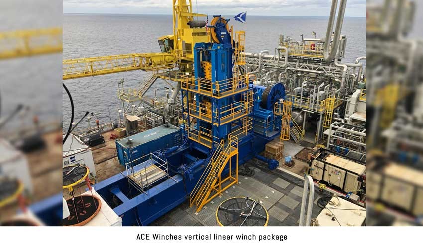 ACE Winches delivers world leading riser installation solution