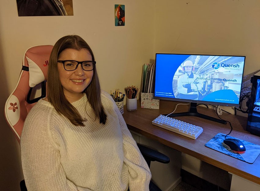 Ambitious North East teenager lands role with leading North East consultancy after self-funding studies to gain industry qualification