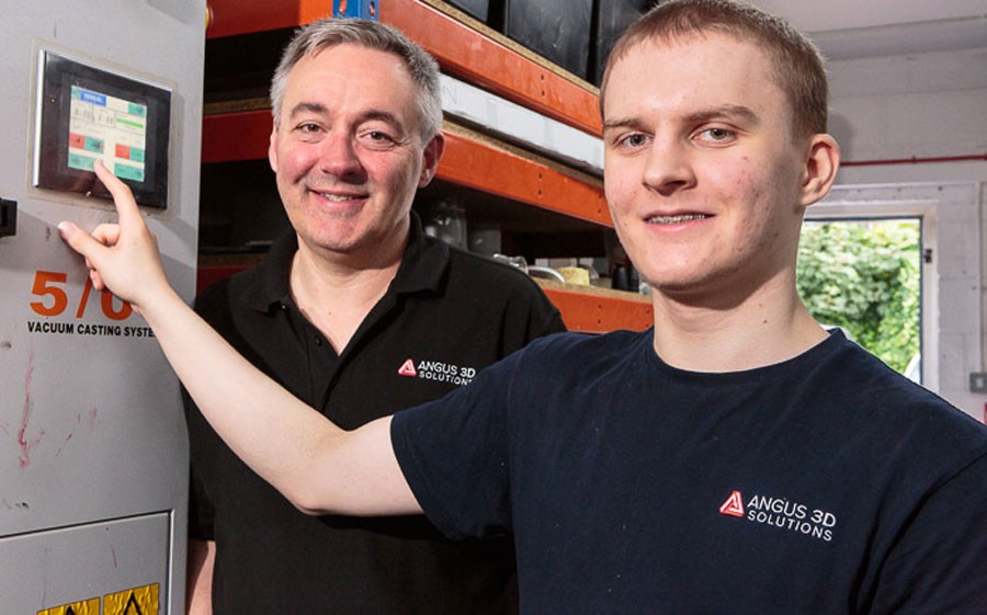 Angus 3D Solutions investing £165k+ in new people, equipment & premises to enable 20%+ growth