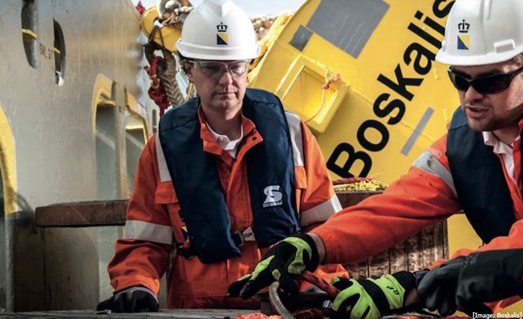 Boskalis falls to loss despite strong showing in wind
