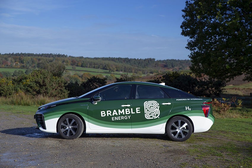 Bramble Energy Takes Delivery of a Toyota Mirai to Provide Emission-Free Transport for Its Hydrogen Fuel Cell Business