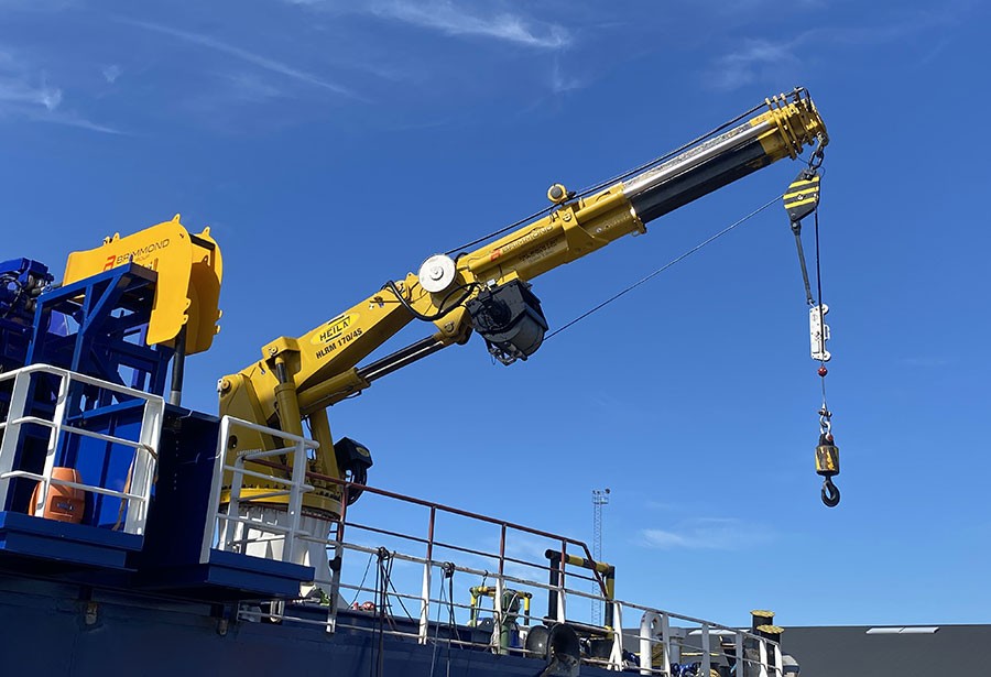 Brimmond Group announces new distribution deals with Heila Marine Cranes and KAMAT across the UK and Ireland