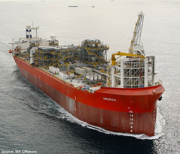 BW seeks to recover overdue payments for FPSO Umuroa