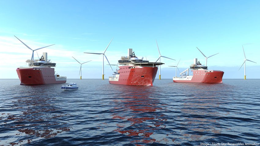 Contracts awarded for state-of-the-art service operation vessels for Dogger Bank wind farm