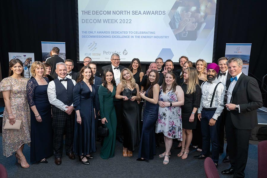 Decom North Sea celebrates “trail blazing approach” with fifth annual awards
