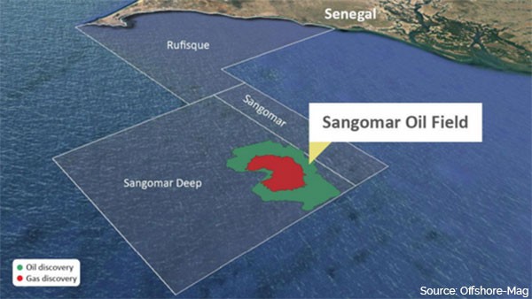 Deepwater Senegal SNE field gets new name