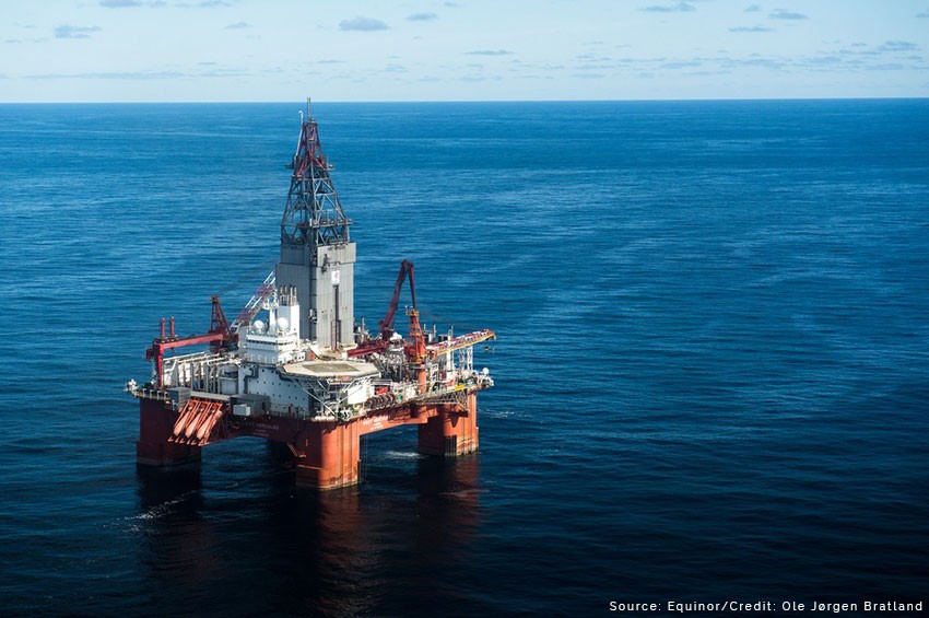 Drilling permit to Equinor for North Sea wells