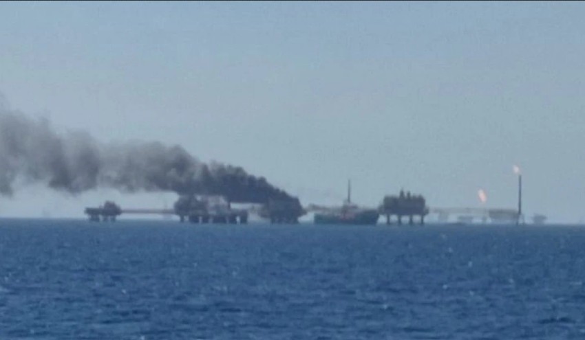 Fire erupts after explosion at Pemex Oil platform in Gulf of Mexico