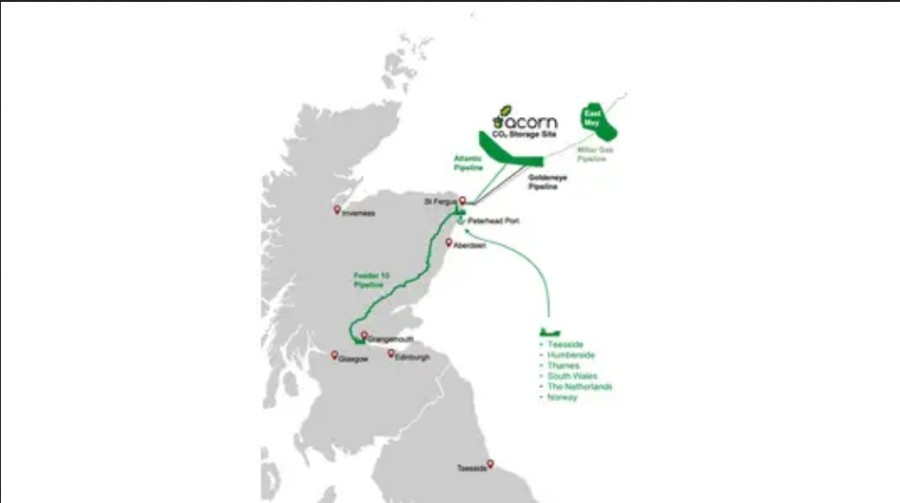 INEOS welcomes UK Government support for Acorn Carbon Capture and Storage