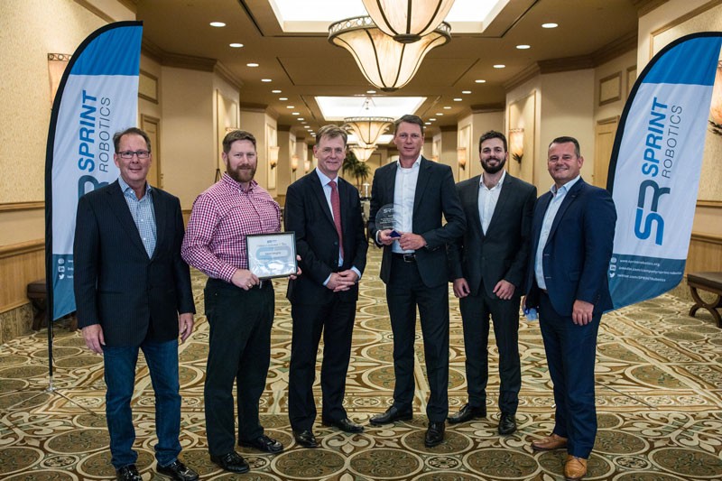 Intero bags award for robotic low flash point tank floor inspection in collaboration with Vopak