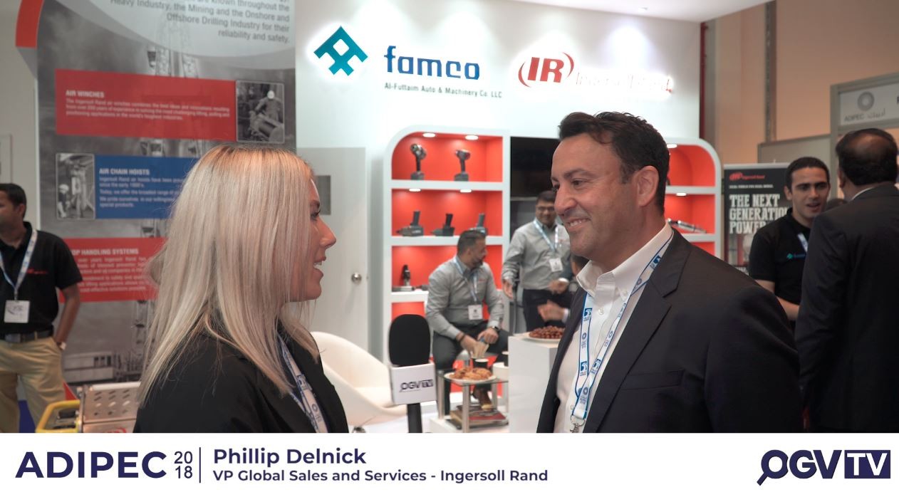 Interview – ADIPEC 2018, Philip Delnick, Vice President of Global Sales and Services - Ingersoll Rand
