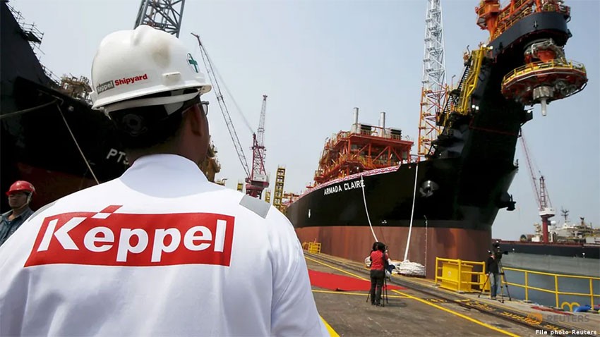 Keppel to end offshore rig construction work and transition to renewables