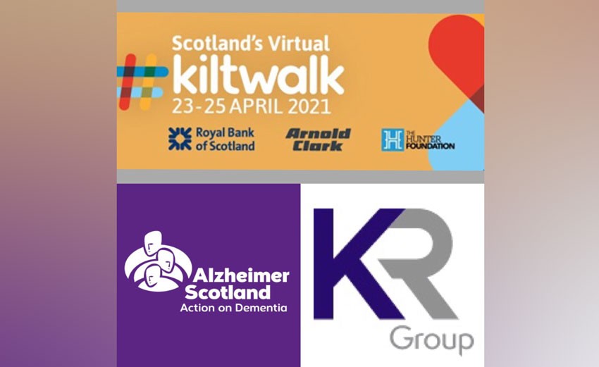 KR Group Take On Virtual Kiltwalk To Boost Fundraising Efforts