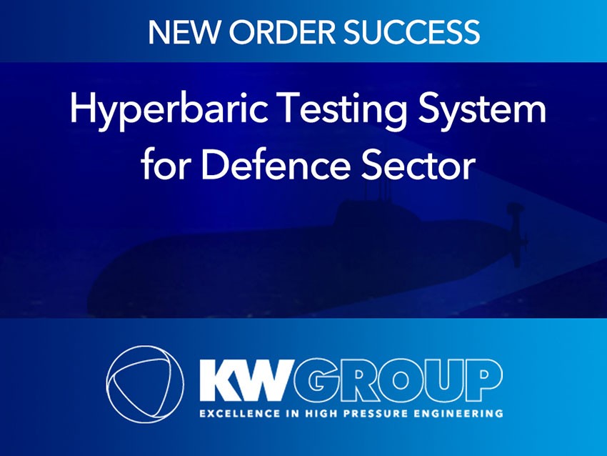 KW Group receives major order from global defence and security component manufacturer