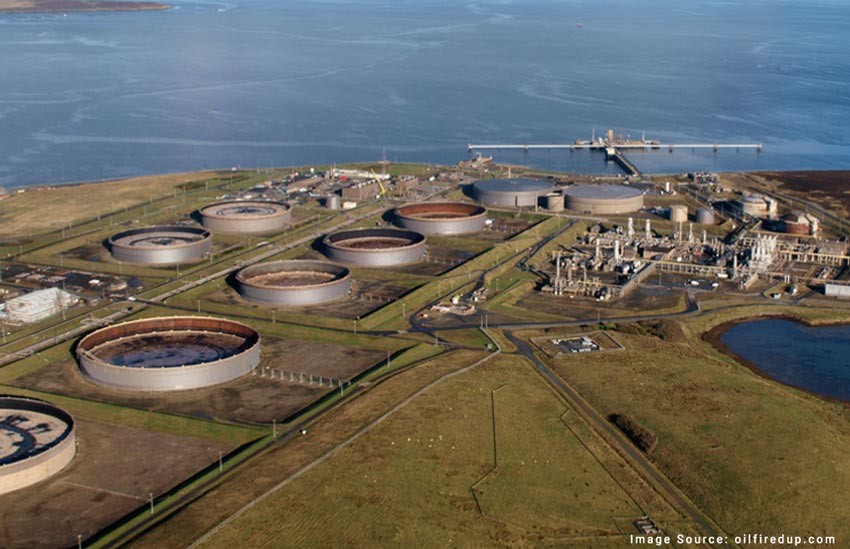 North Sea Flotta Crude Grade Oil Fields Shut Down For Pipeline Repairs