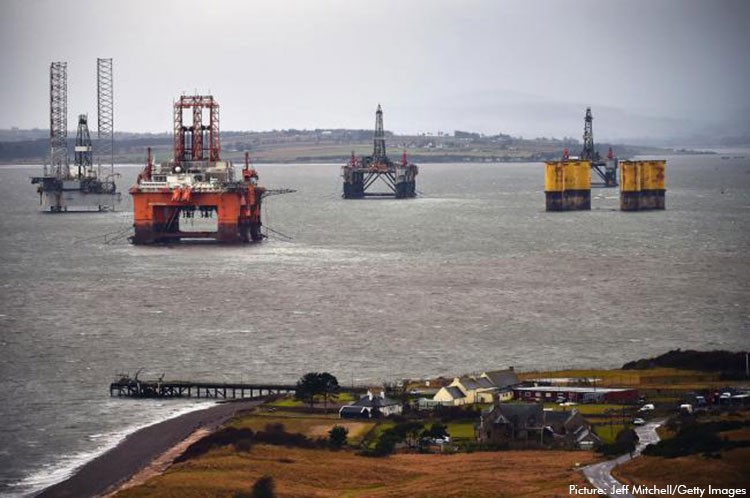North Sea oil industry spend to fall by £10 billion a year