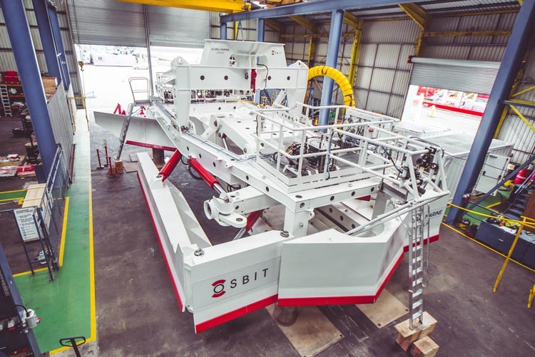 Osbit delivers class leading subsea plough to Global Marine Group