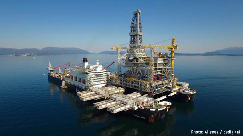 Pioneering Spirit Shifts to the North Sea