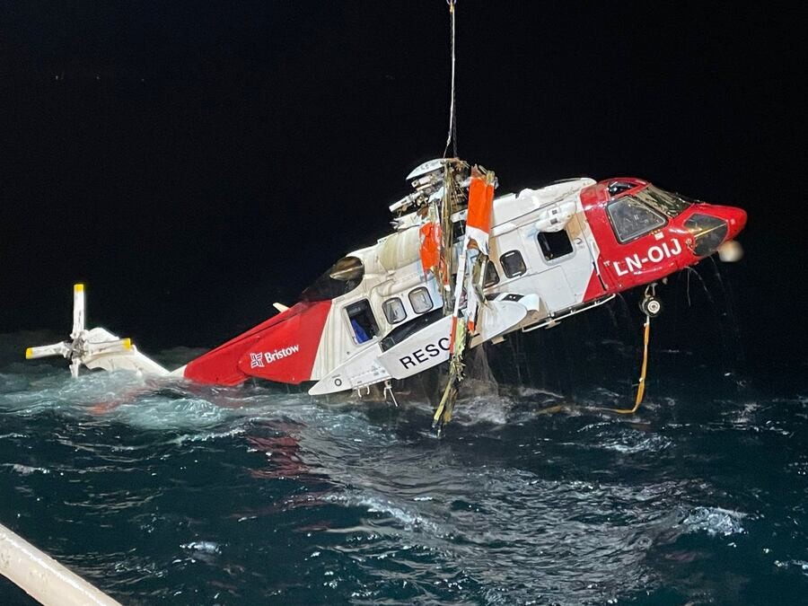 Recovery and Investigation Update: Helicopter Wreckage Retrieved off Norwegian Coast