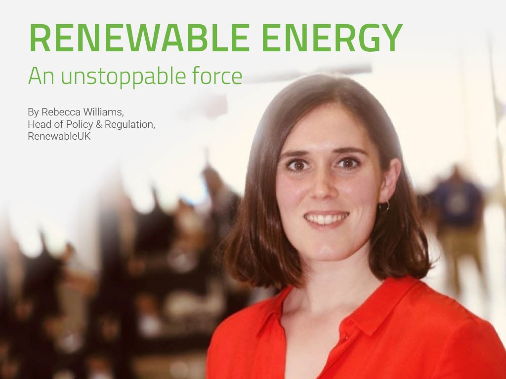 Renewable energy - An unstoppable force