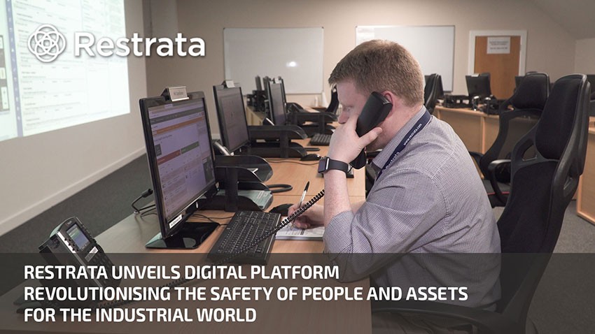 Restrata unveils digital platform revolutionising the safety of people and assets for the industrial world