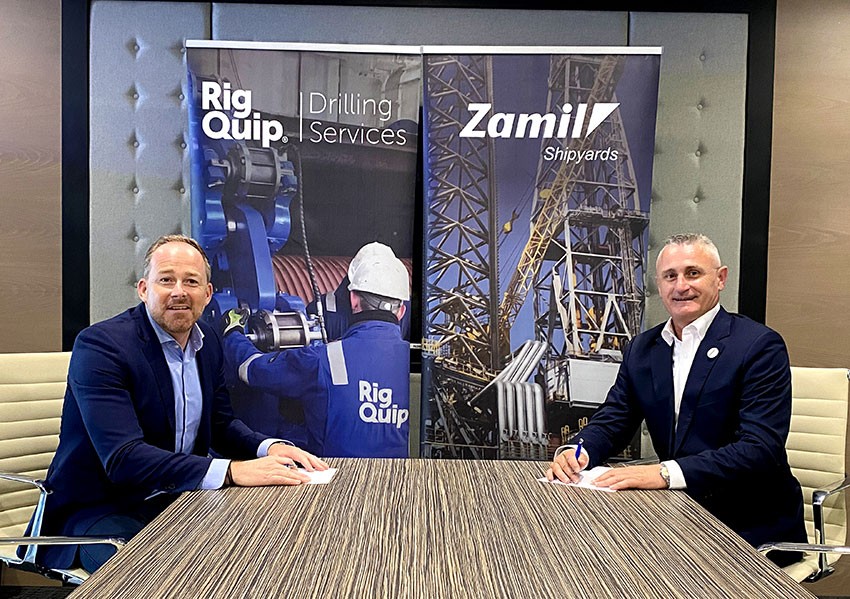 RigQuip and Zamil announce Saudi drilling equipment service facility