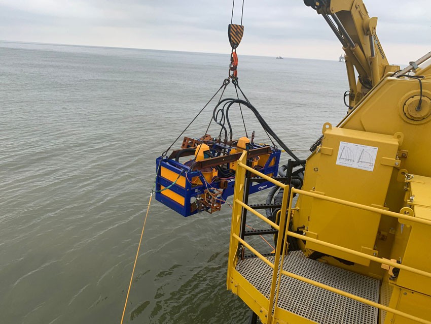 Rotech Subsea completes major North Sea interconnector cable de-burial and post-lay trenching works