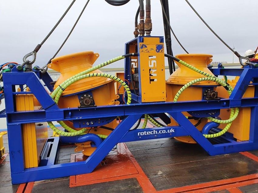 Rotech Subsea wraps up major three-phase offshore North Sea wind farm scope