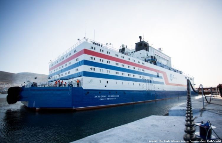 Russia commissions world’s first floating nuclear power plant