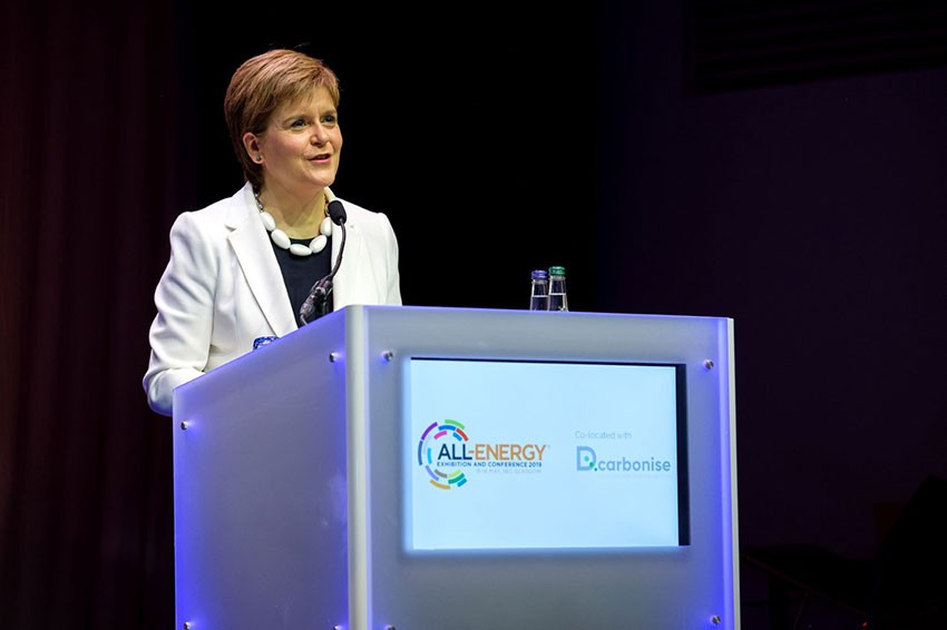 Scotland’s First Minister To Launch All-Energy/Dcarbonise Virtual Summit