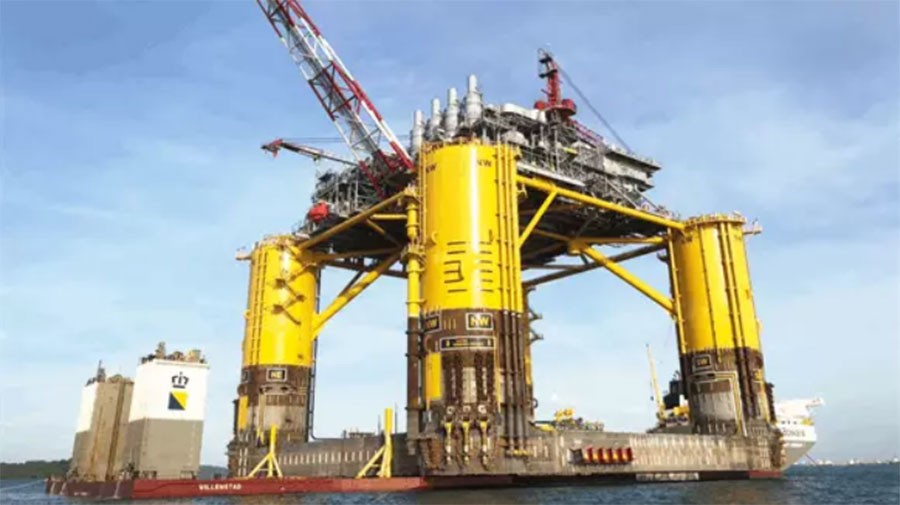 Sembcorp Delivers Massive Vito Platform To Shell