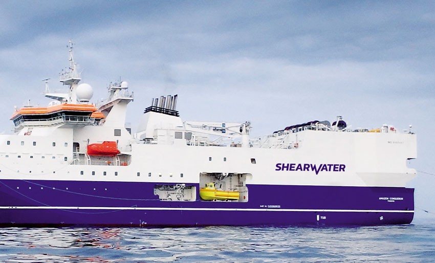 Shearwater announces new awards and successful launch of deep-water OBN operations