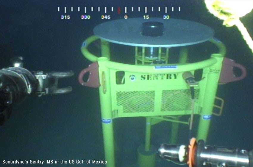 Sonardyne’s Sentry leak detection sonar deployed by oil major in the US Gulf of Mexico