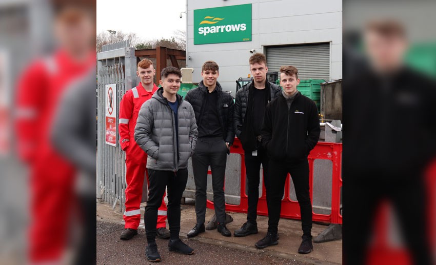 Sparrows invests in next generation with new apprentices