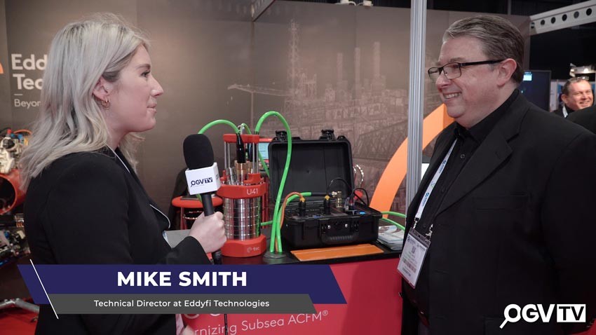 Subsea Expo 2019 - Kirsty Whyte interview with Mike Smith, Technical Director at Eddyfi Technologies