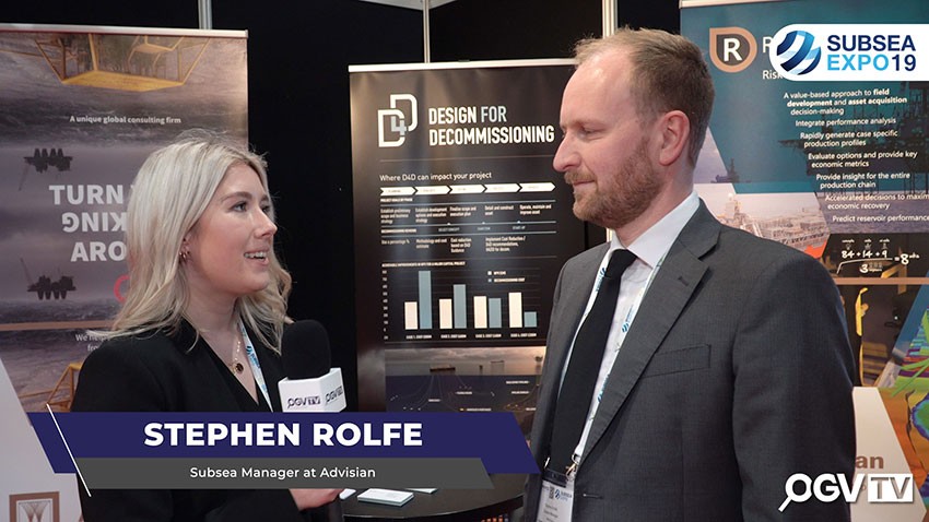 SUBSEA EXPO 2019 - OGV Interview Stephen Rolfe from Advisian