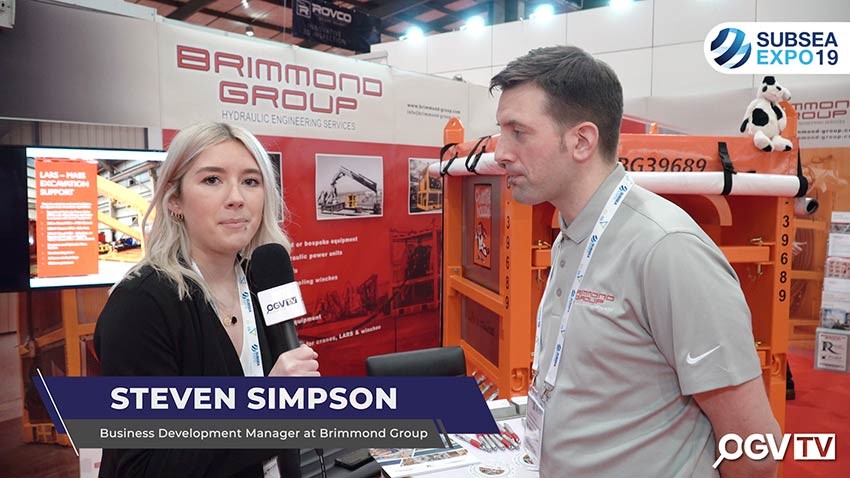 SUBSEA EXPO 2019 - OGV interview Steven Simpson from Brimmond Group