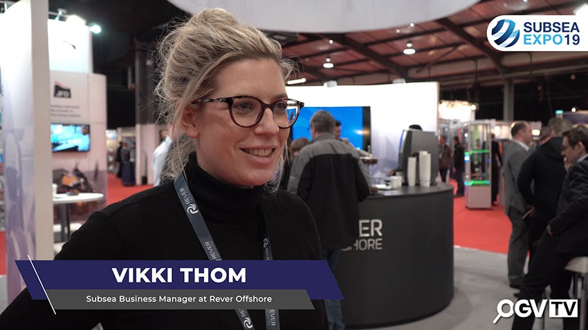 SUBSEA EXPO 2019 - OGV Interview Vikki Thom at Rever Offshore