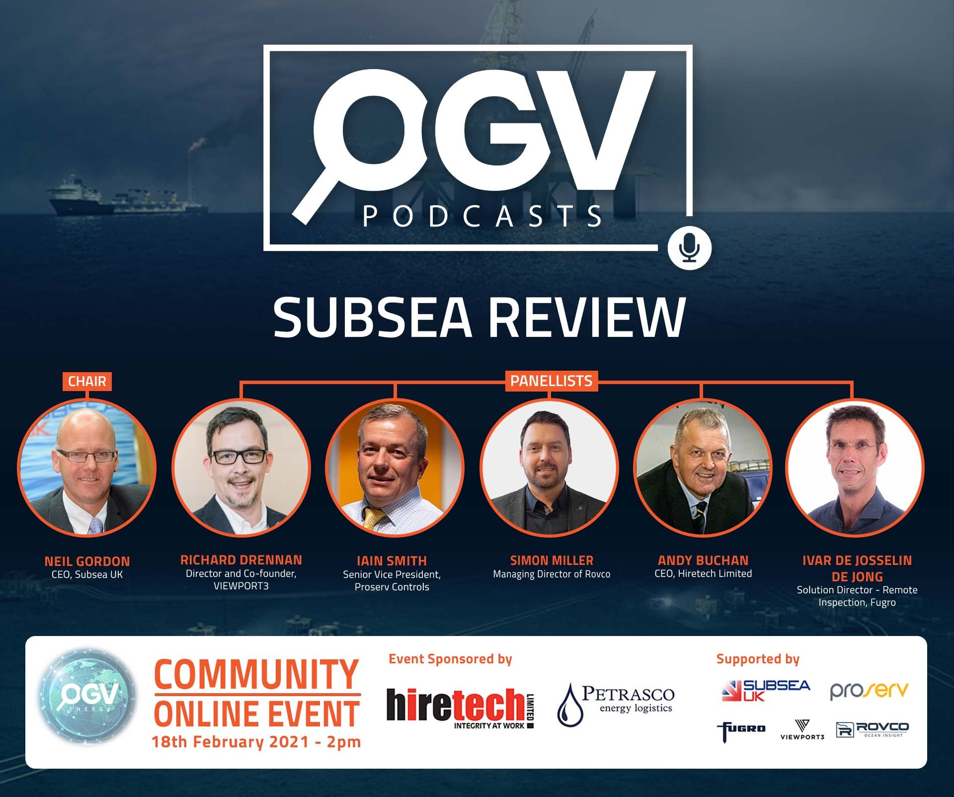 "Subsea Review" OGV Community Online Event - Feb 2021