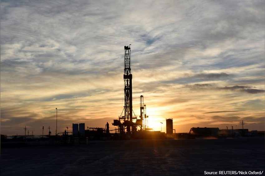 The shale drilling shutdown continues for its 14th week