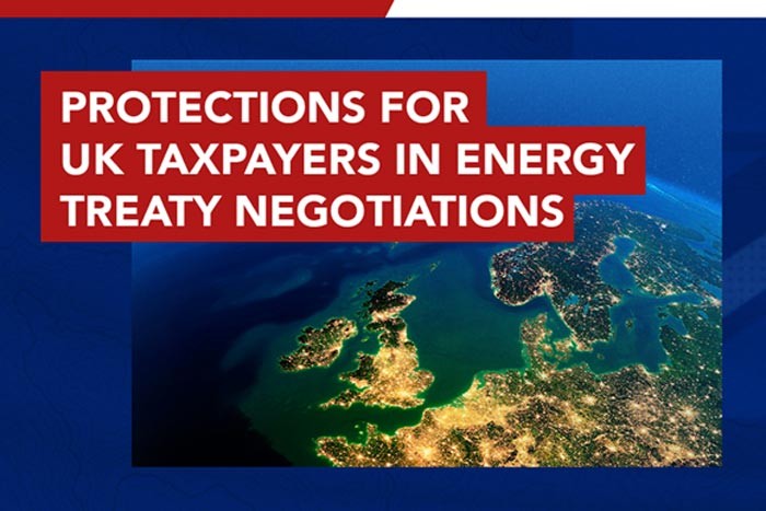 UK strengthens protections for taxpayers in energy treaty negotiations