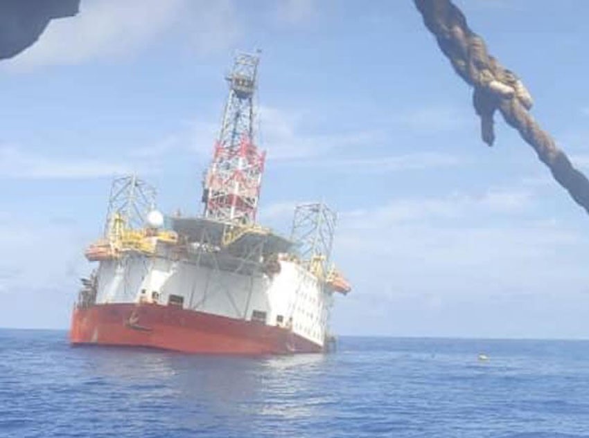 Velesto rig working for ConocoPhillips sinks off Malaysia